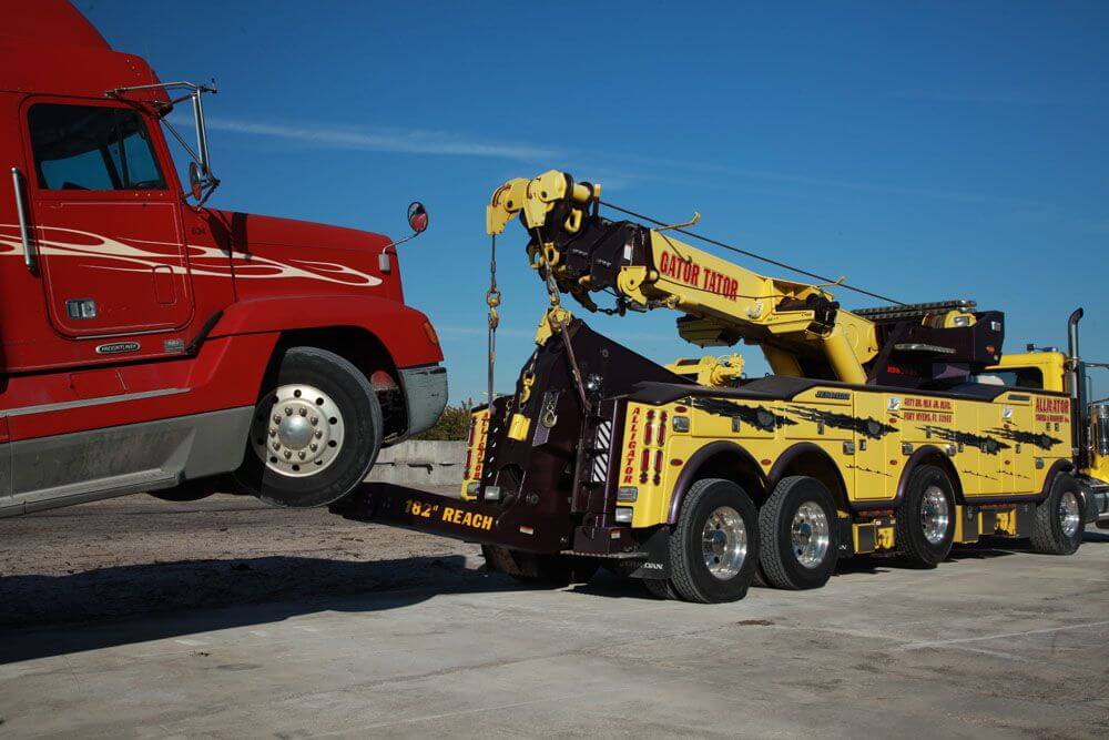 Heavy-duty-truck-hauling-semi-truck-towing-service | Atlanta Dump Truck ...